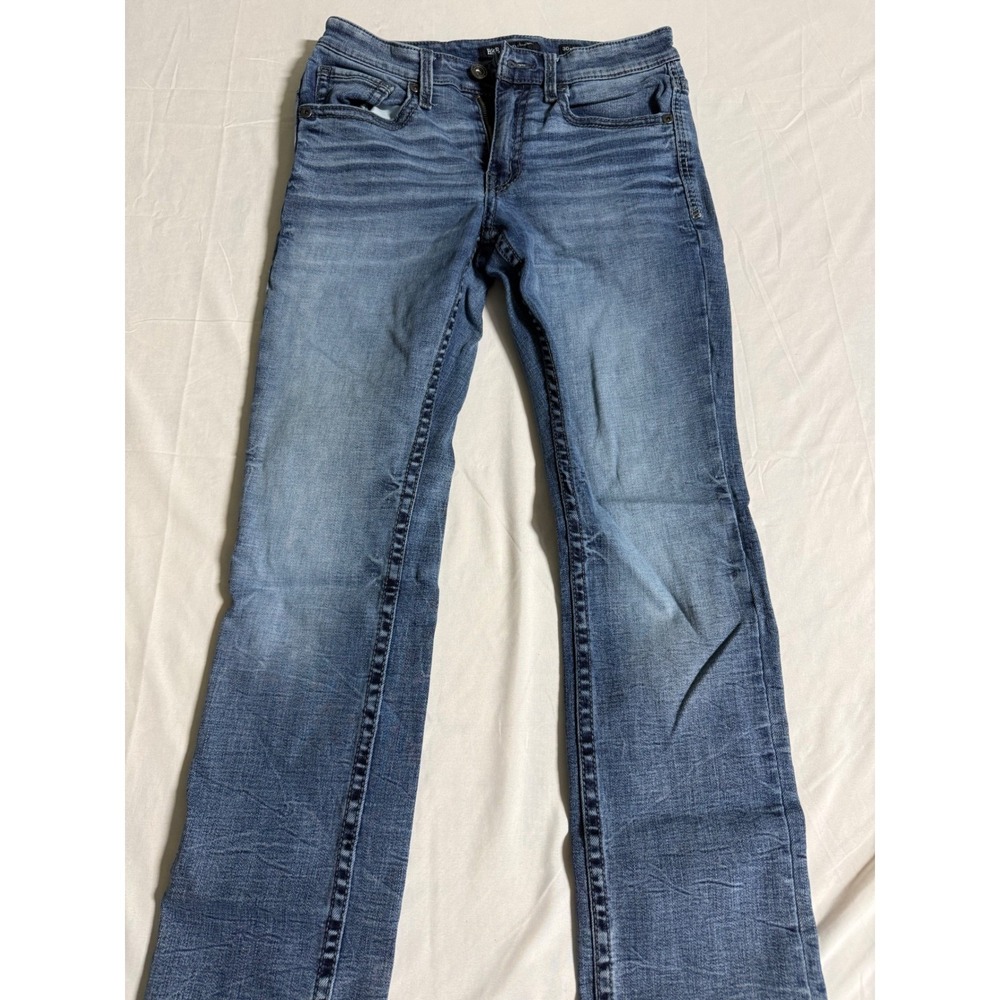 BKE Jake Straight Medium Wash Stretch Jeans 30x34 GBS16558 - Picture 2 of 11